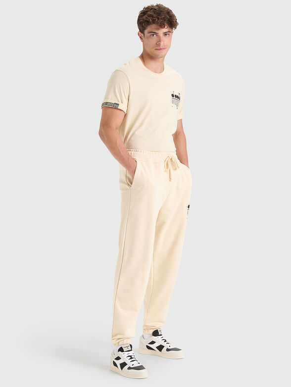 MANIFESTO cotton sports pants - 3