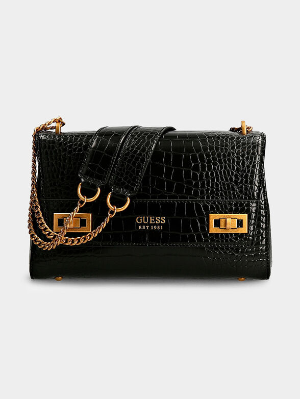 KATEY crossbody bag with croco texture - 1