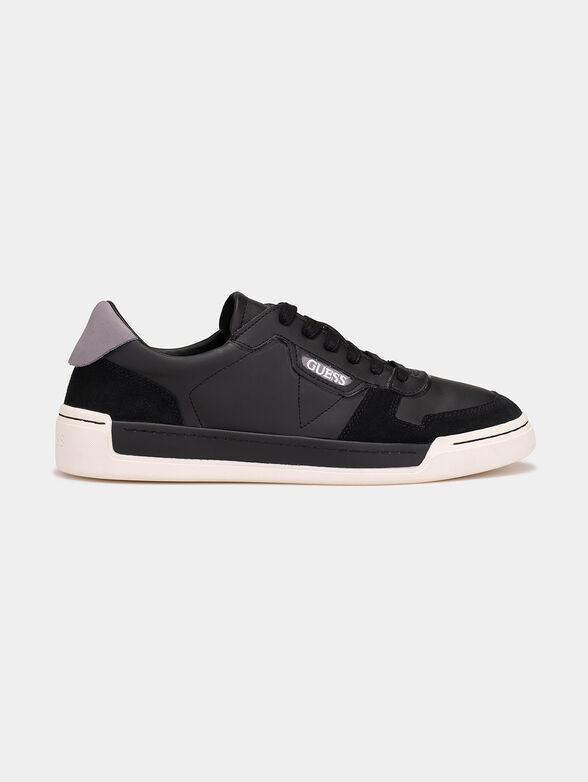 Sneakers with suede inserts - 1