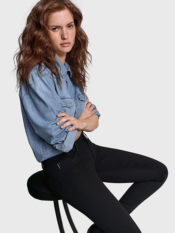 WONDER PUSH UP Black jeans - 6
