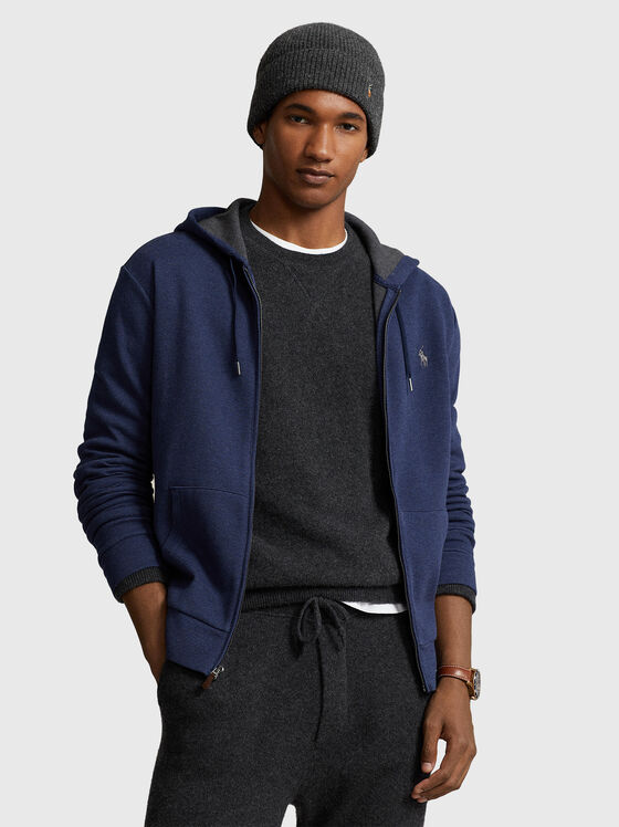 Dark blue sweater  - 1