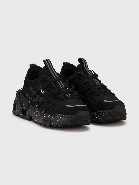 UPGR8 H black sports shoes - 2