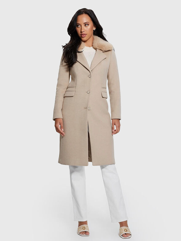 NEW LAURENCE wool-blend coat - 2