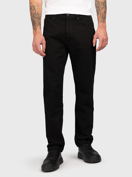 Blugi slim cu logo - 1