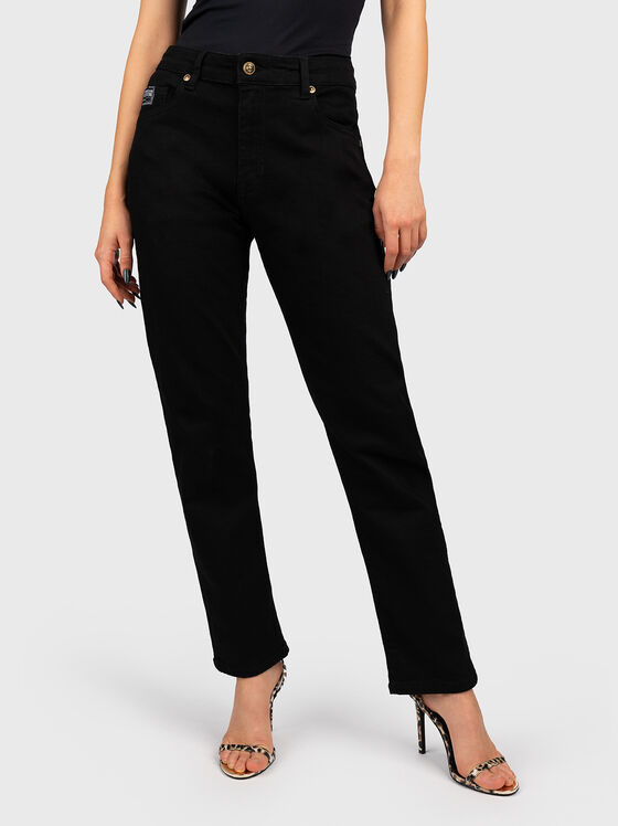 RIVER Straight-fit jeans in black  - 1
