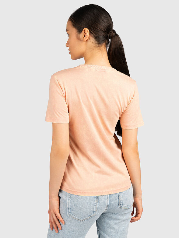 T-shirt with contrasting inscription  - 3