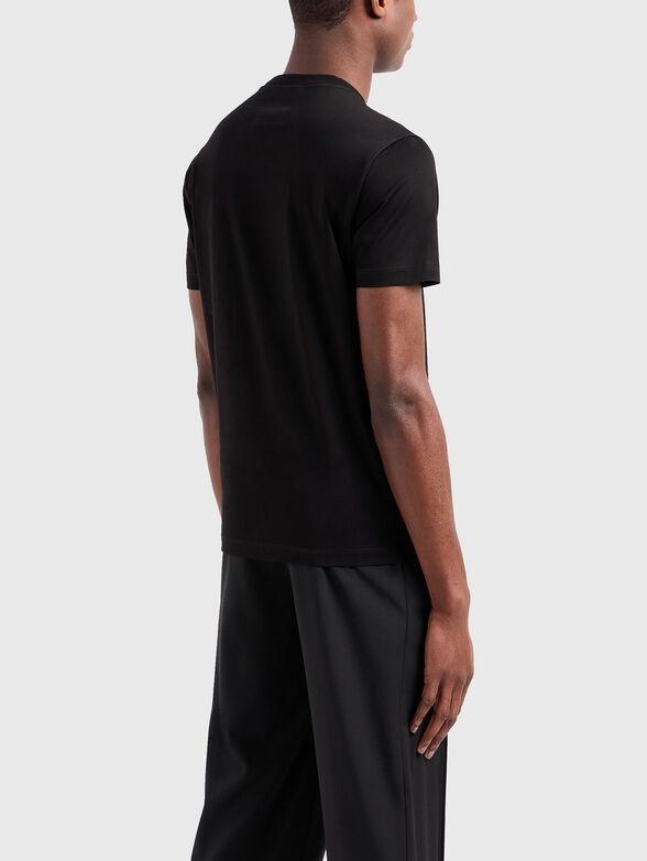 Black T-shirt with logo - 3