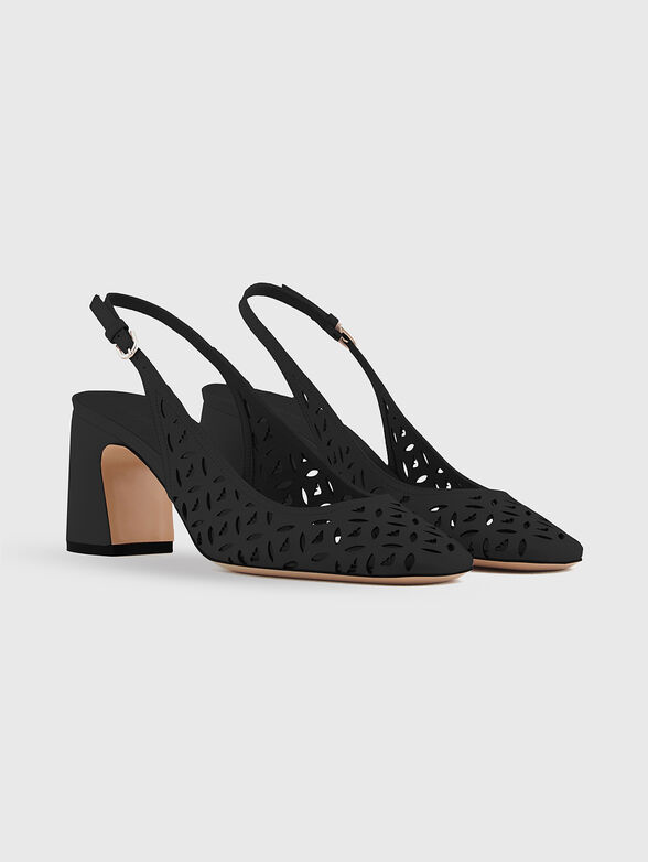 Leather sandals with perforations - 2