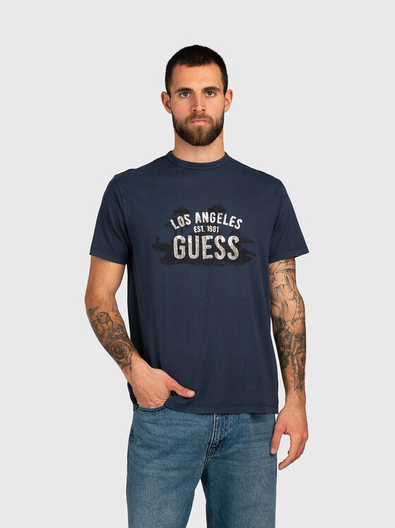 T-shirt με τύπωμα λογότυπου - 1