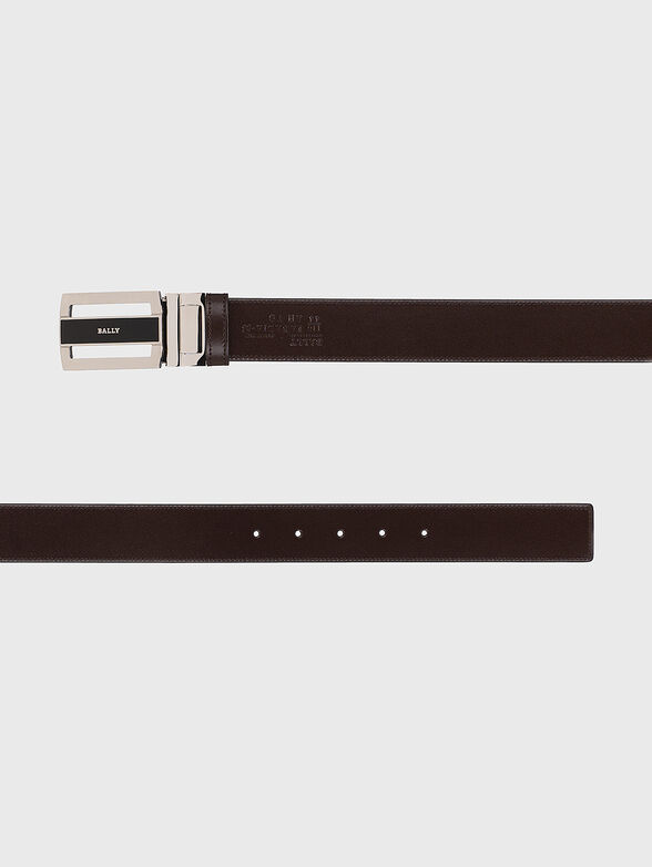 FABAZIA reversible belt with metal buckle - 4