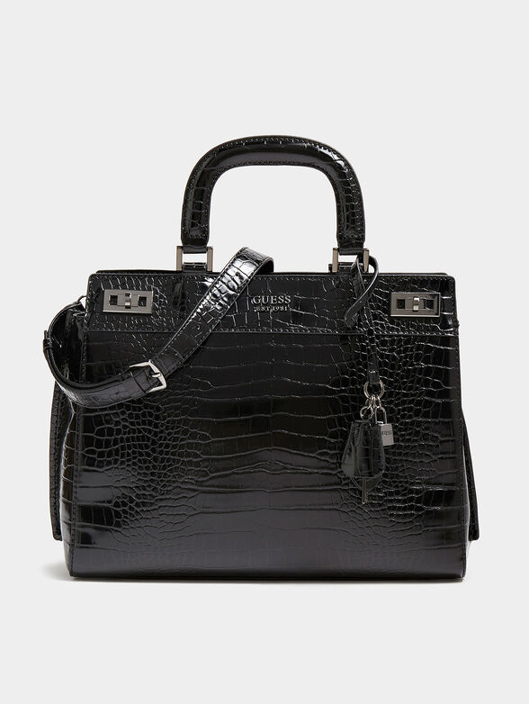 KATEY Bag with crocodile print - 1