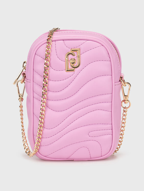 Mini crossbody bag in pink  - 1