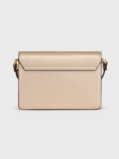 Black crossbody bag with logo detail - 3