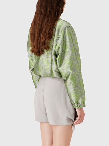 Jacquard bomber jacket  - 3