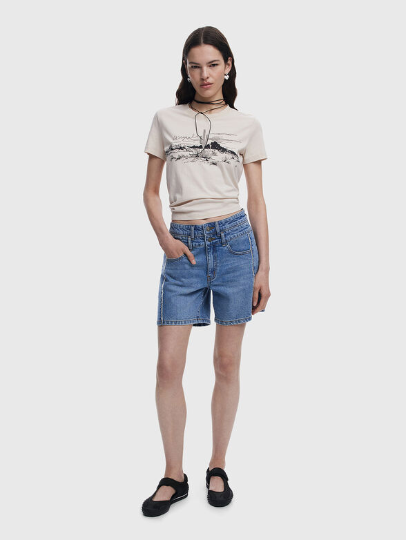 DOUBLE denim shorts - 6