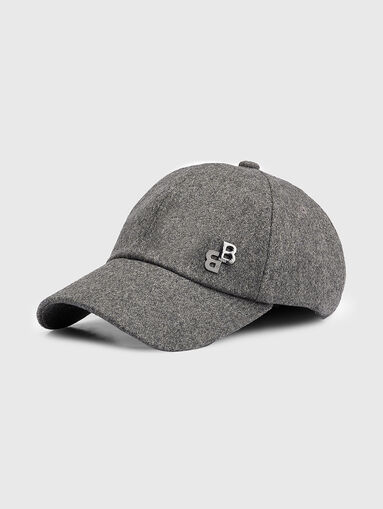 ZED cap with visor from wool blend - 3