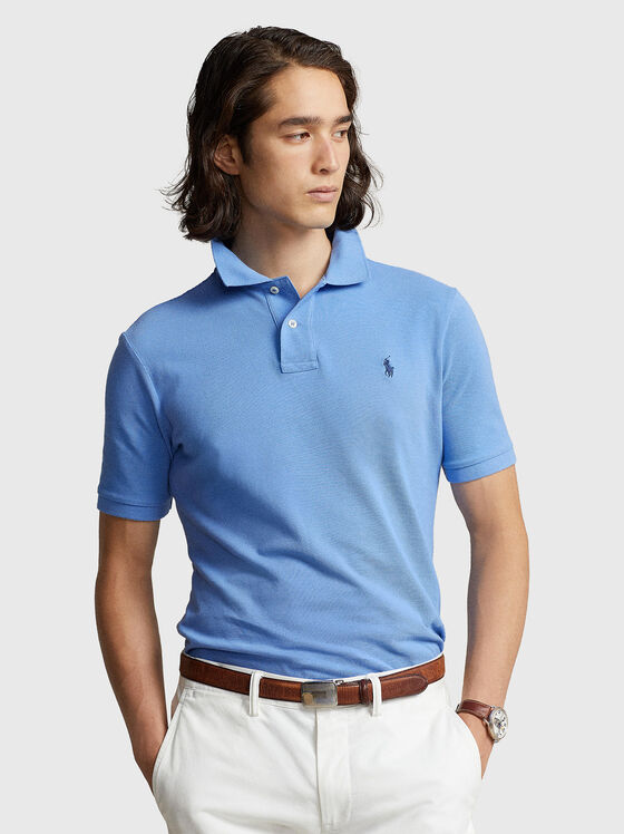 Blue cotton Polo-shirt - 1