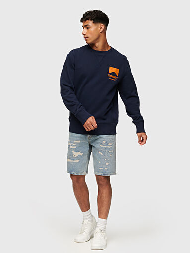 ATHLETIC CLUB blue sweatshirt  - 5