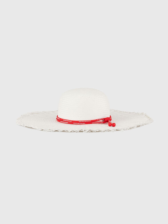 Woven brim hat - 2