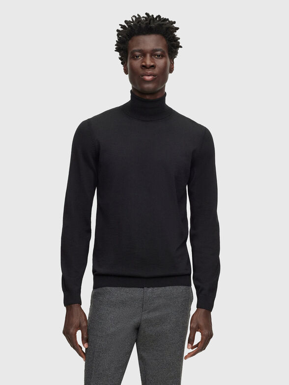 MUSSO-P wool sweater with turtleneck  - 1