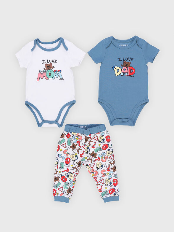 Blue set of three pieces - 1