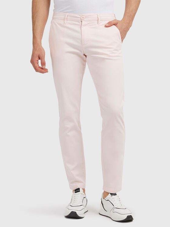 Pantaloni în roz pal  - 1