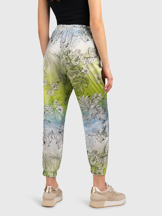 Trousers with floral print - 2