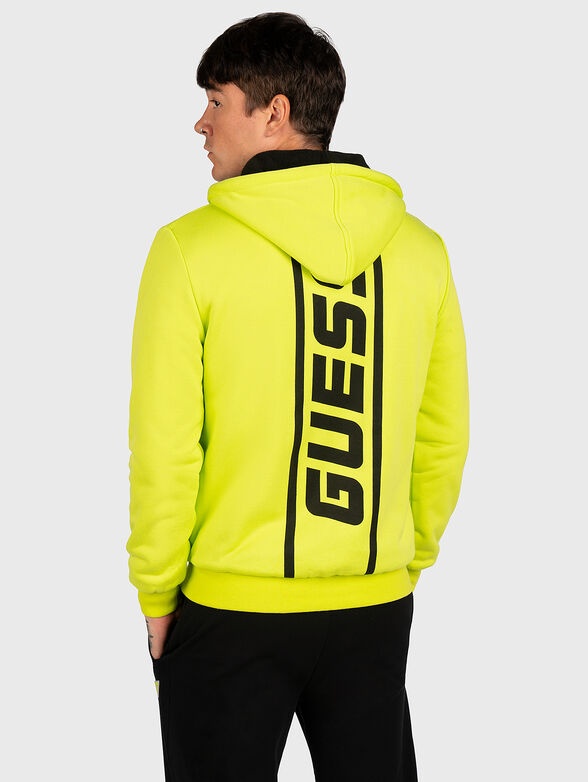 Reversible sports sweatshirt with hood - 4