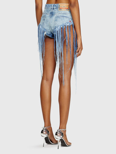 DE-JIZZ-FSG shorts with fringe - 3