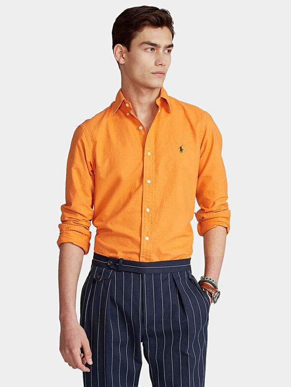 Cotton Oxford shirt - 1