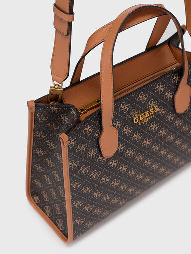 SILVANA tote bag with logo print - 5