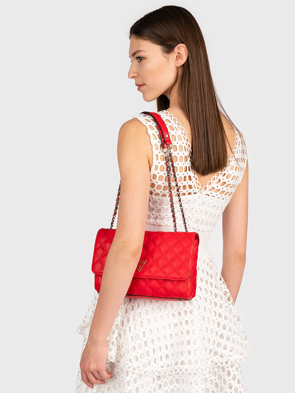 CESSILY Bag in black color with quilted effect - 6