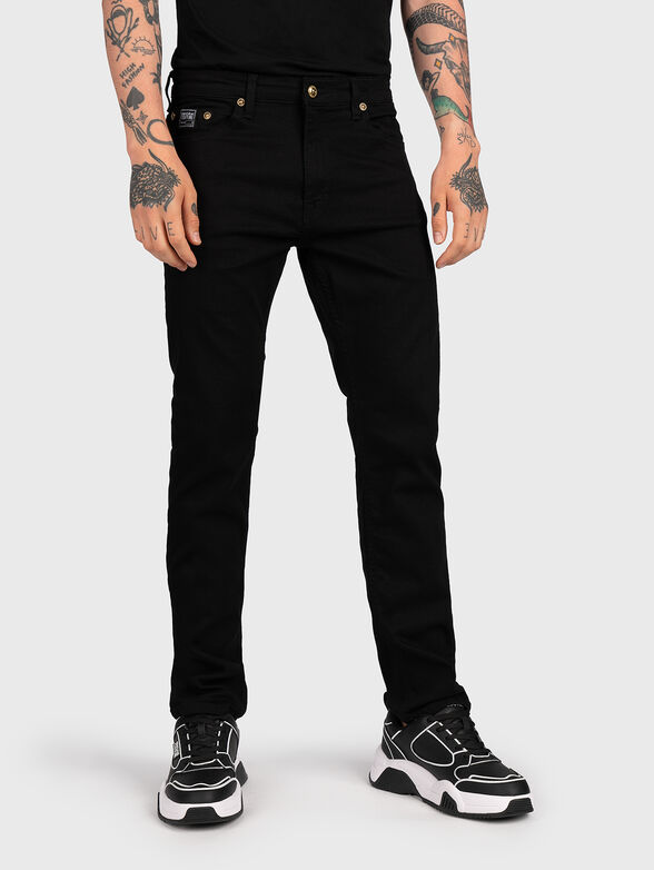 MILANO black slim jeans - 1