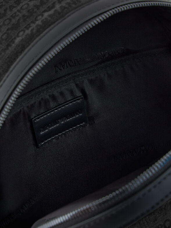 Backpack with monogram logo print - 5