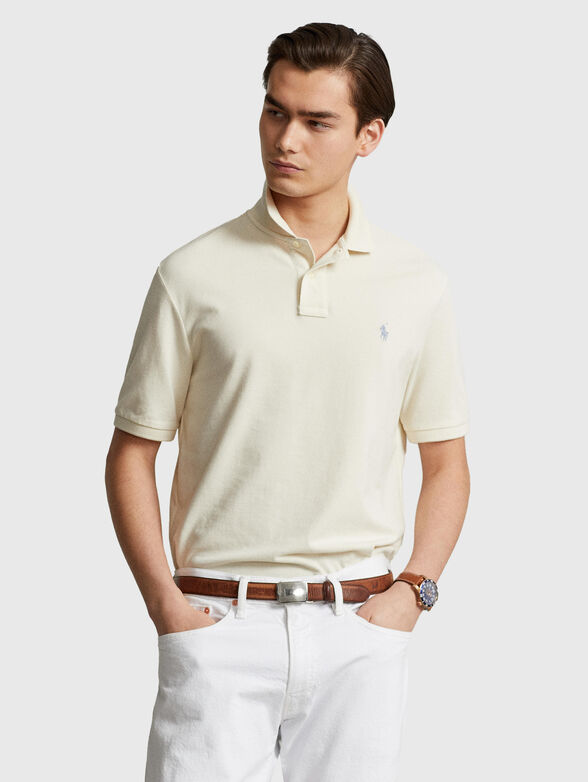 Ecru Polo Shirt - 1