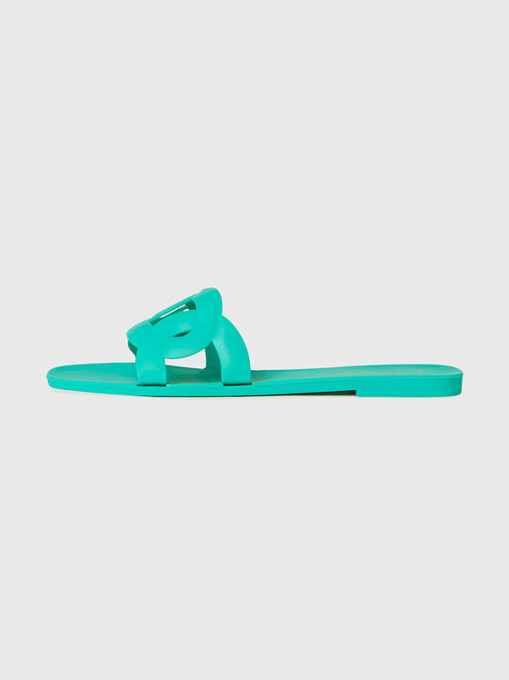 MARIS blue beach slippers  - 1