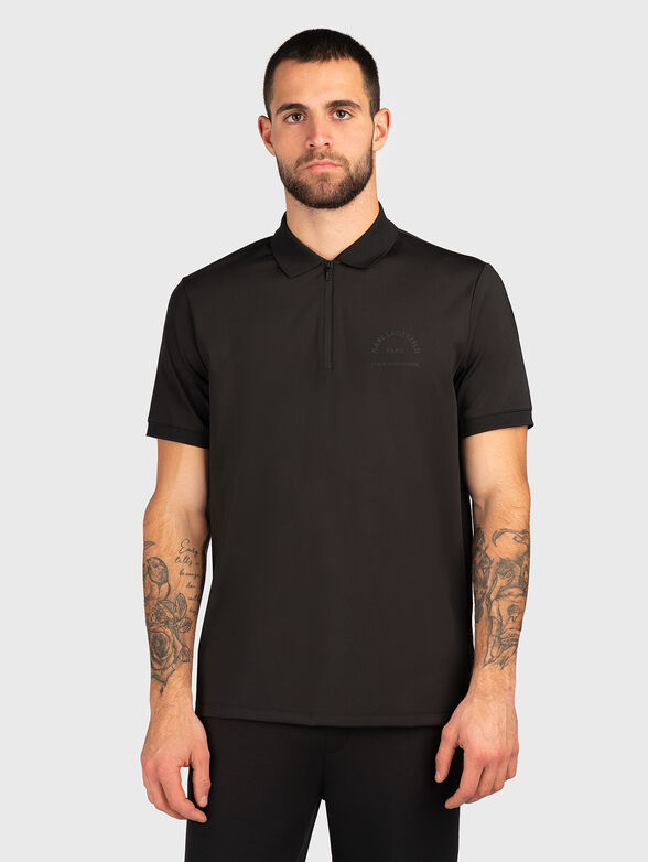 Polo-shirt with zip  - 1