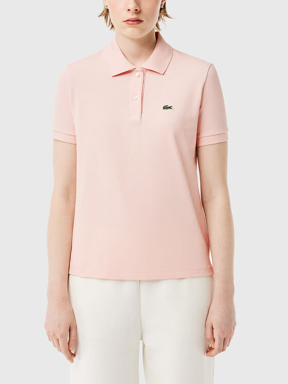 Tricou polo cu logo accentuat  - 1
