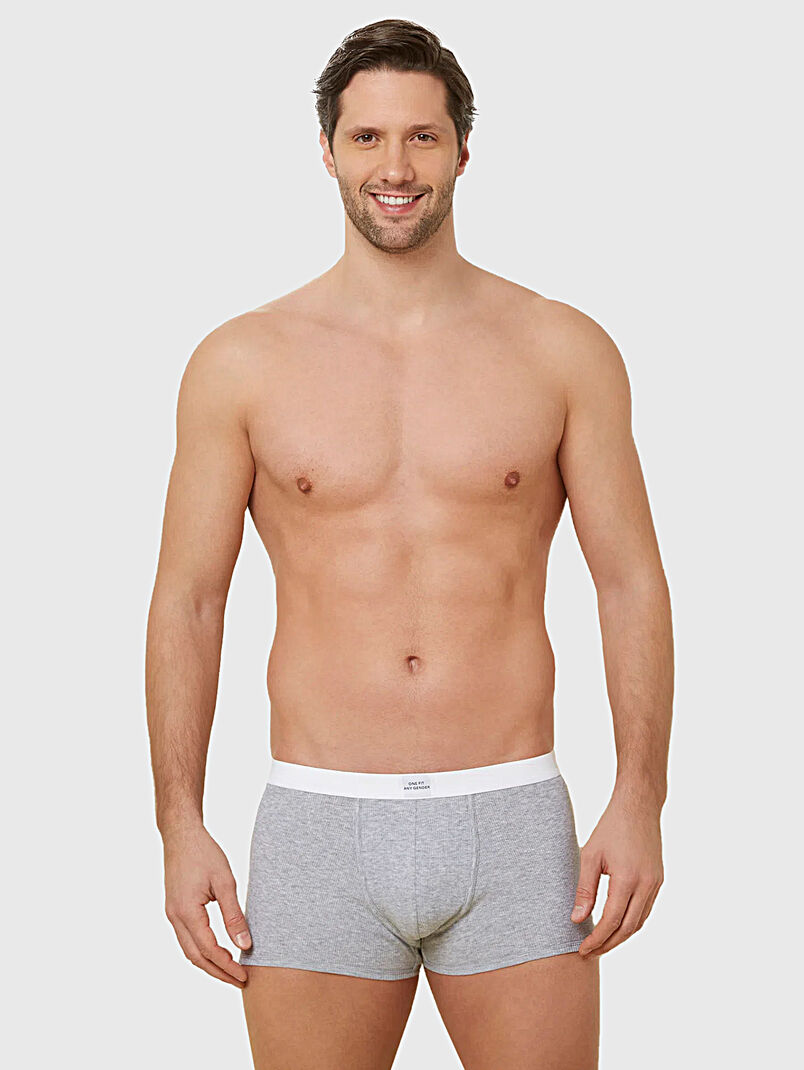 DAILY RIB grey trunks - 3