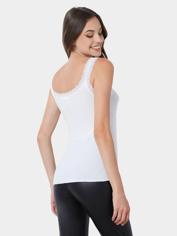COLOR RIB black top - 2