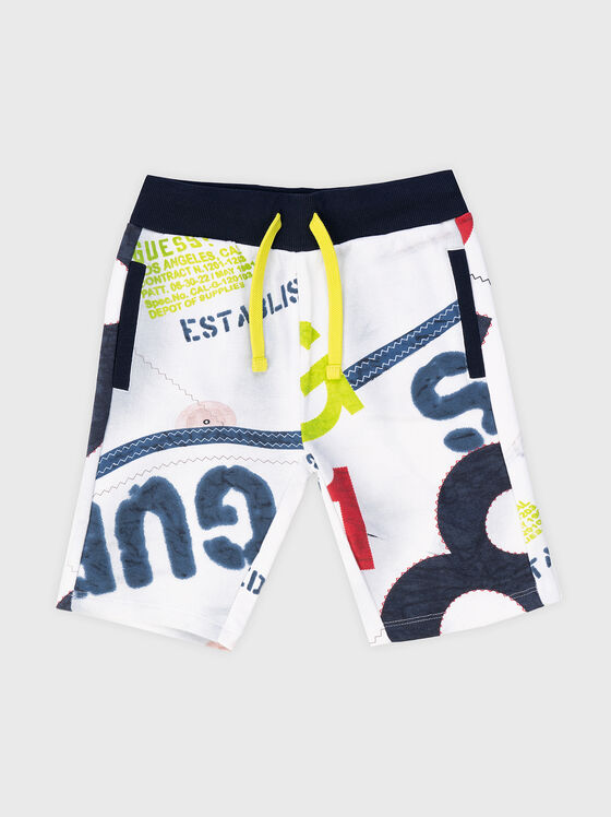 Shorts with elastic waist - 1