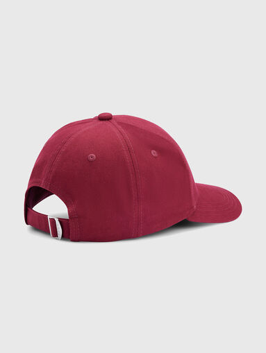 Beige hat with contrasting logo - 3