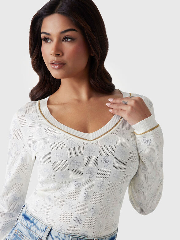 ROSIE sweater with rhinestones - 4
