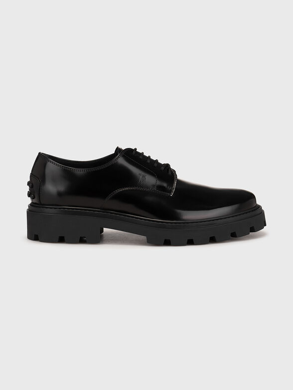 Black Derby shoes - 1