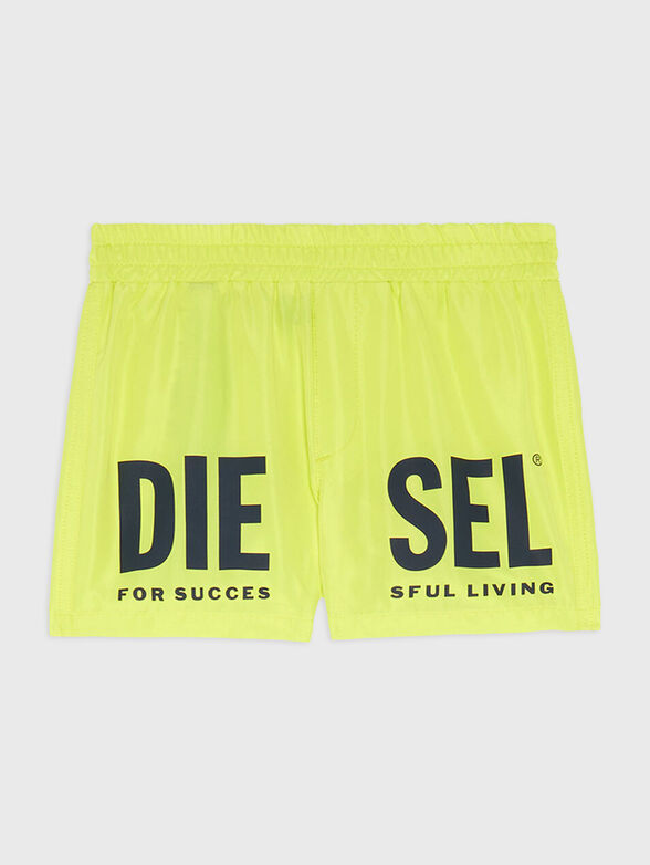 MEGGYB beach shorts with logo detail - 1