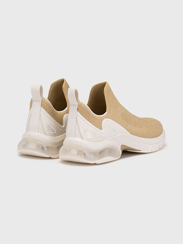 EXTREME slip-on sneakers in gold color - 3