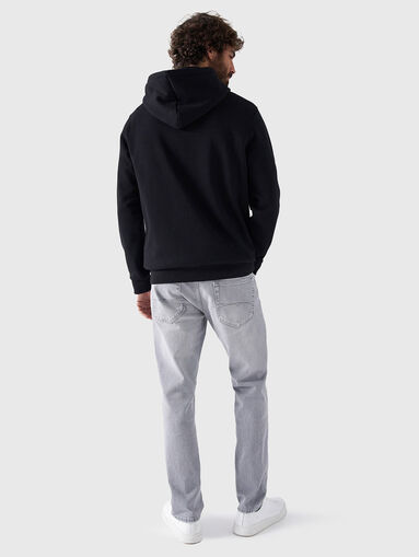 Black hooded sweatshirt  - 3