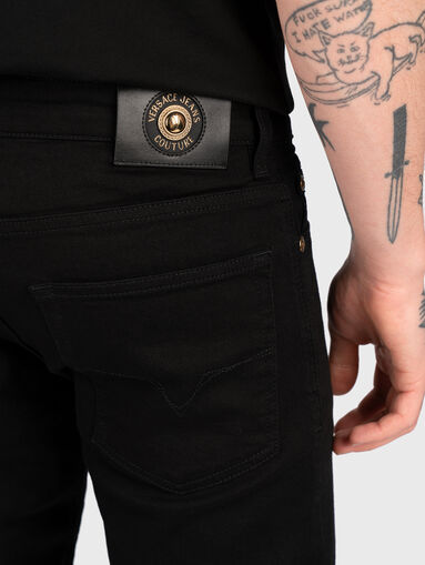 MILANO black slim jeans - 3