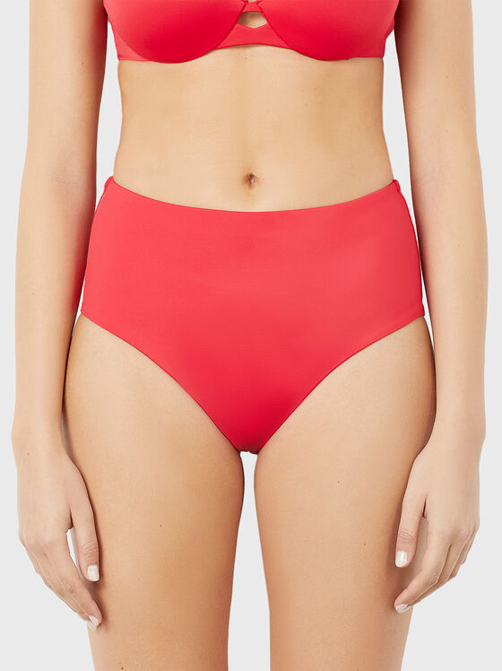 Slip de plajă ESSENTIALS cu talie înaltă - 1