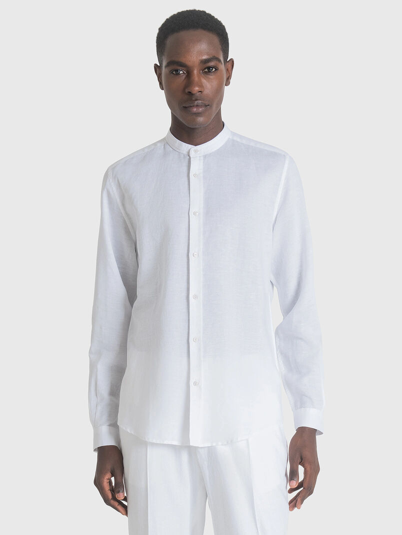 TOLEDO linen blend shirt - 3